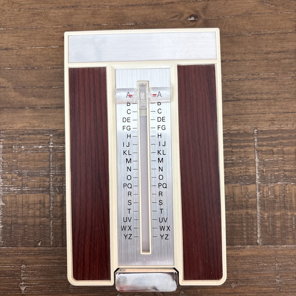 Vintage Rolodex Address Phone Directory w/ A–Z Slider Unused Pages